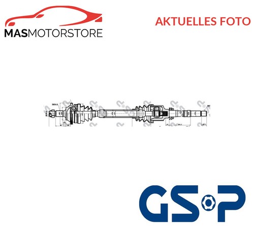 Albero motore snodato destro - motore,
