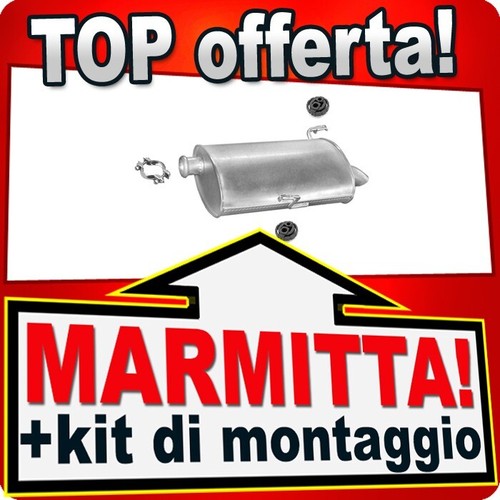 Silenziatore posteriore per - silenziatore,